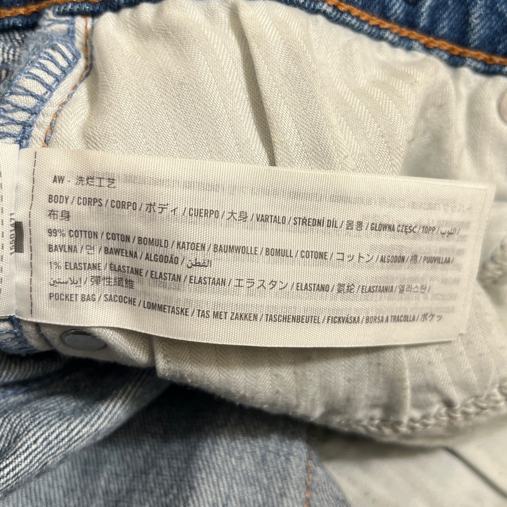 Abercrombie & Fitch The Baggy Low Rise Blue Jeans - Picture 8 of 8
